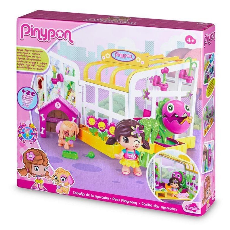 pinypon cabaña de mascotas