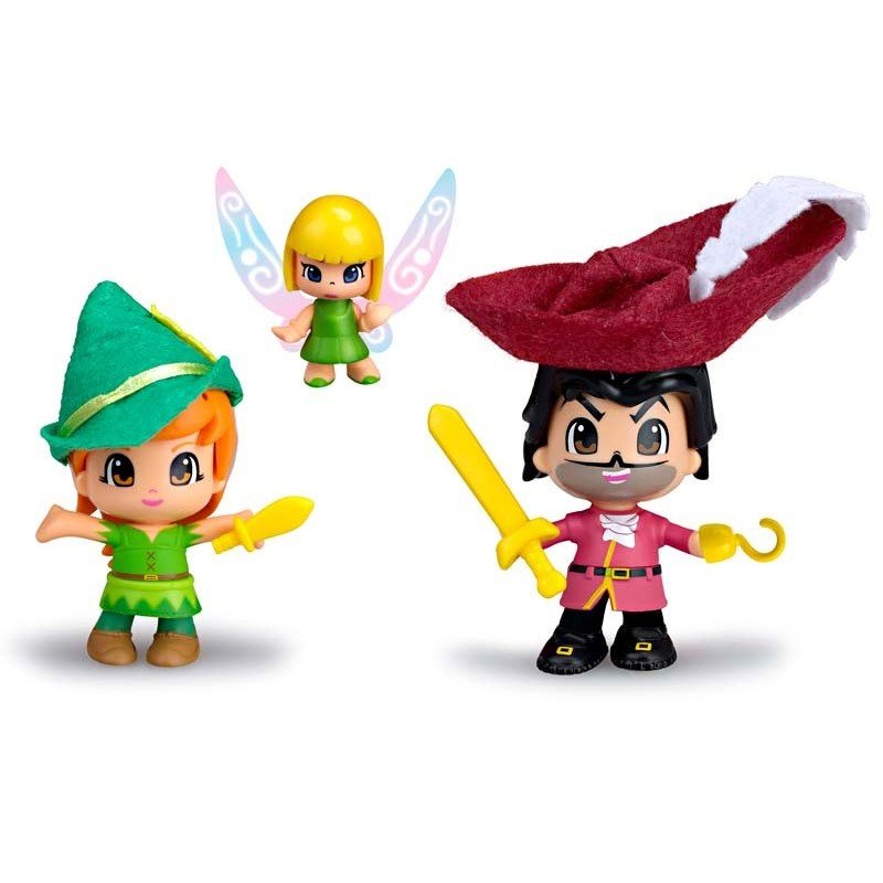 Pinypon Peter Pan, Garfio y Campanilla