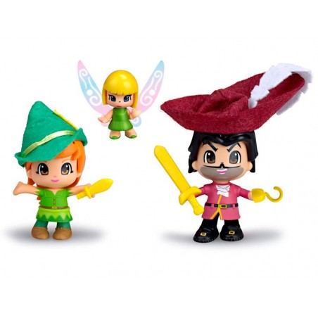Pinypon Peter Pan, Garfio y Campanilla