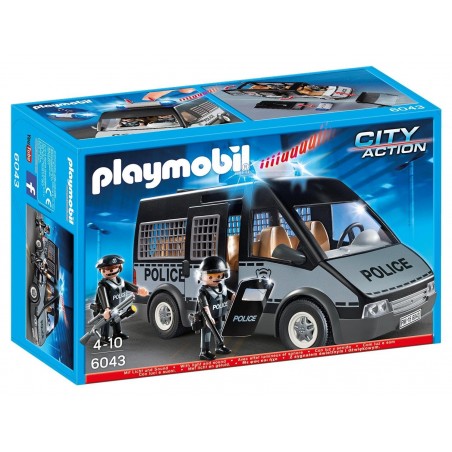 Furgón de policía con luces y sonidos - Playmobil