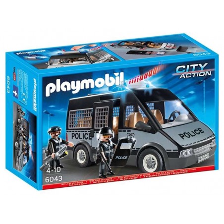Furgón de policía con luces y sonidos  Playmobil