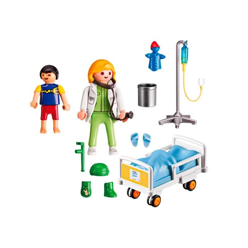 Playmobil City Life Doctor con Niño