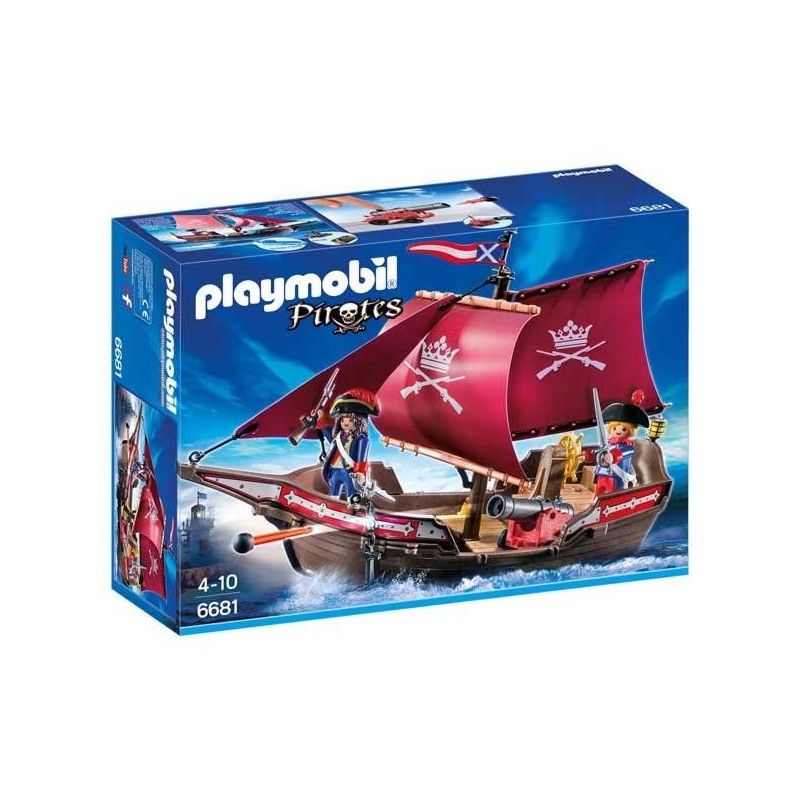 Barco Patrulla de Soldados Playmobil