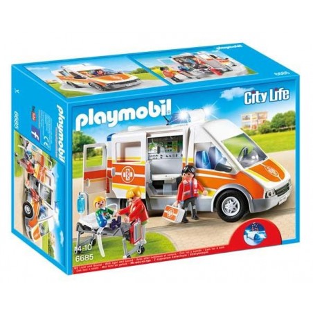 Ambulancia con Luces y Sonido Playmobil