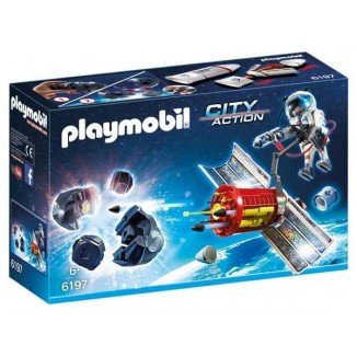 Satélite con láser para los Meteoritos Playmobil