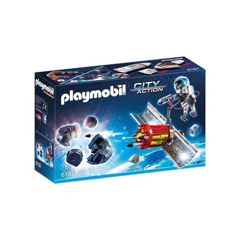 Satélite con láser para los Meteoritos Playmobil