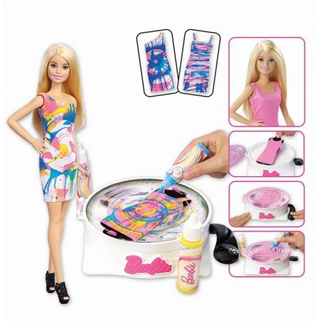 Barbie gira y diseña - Mattel