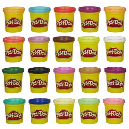 Pack Super Color 20 Botes Play-Doh