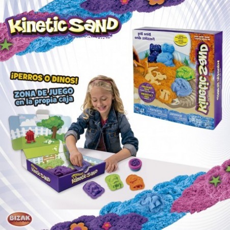 Kinetic Sand perros dinos - Bizak