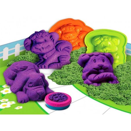 Kinetic Sand perros dinos - Bizak