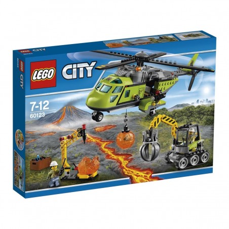 LEGO CITY Volcán Helicóptero de suministros