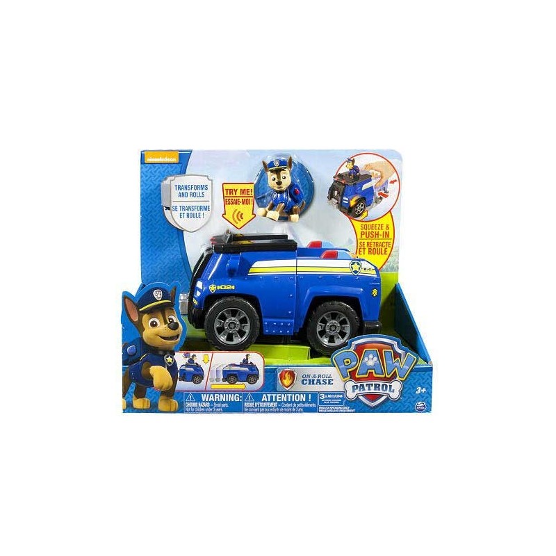 coche transformable chase patrulla canina