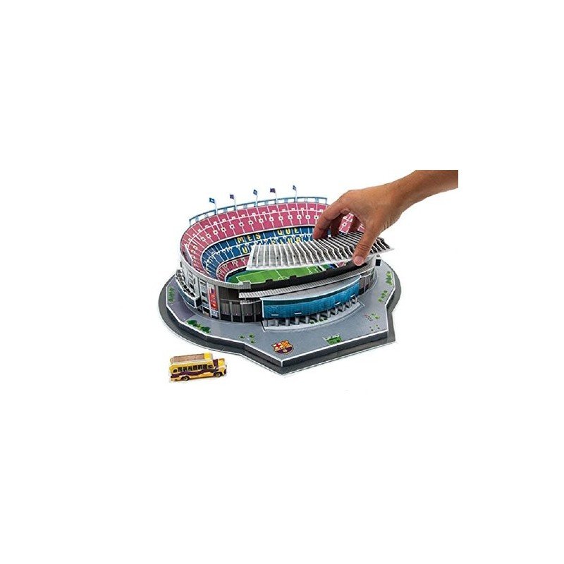 Puzzle 3D LED Estadio Barcelona Camp Nou NanoStad