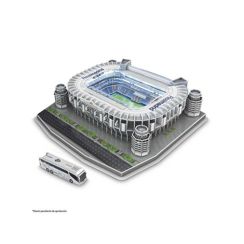 Puzzle 3D LED Estadio Santiago Bernabeu NanoStad