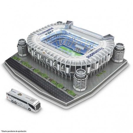 Puzzle 3D LED Estadio Santiago Bernabeu NanoStad