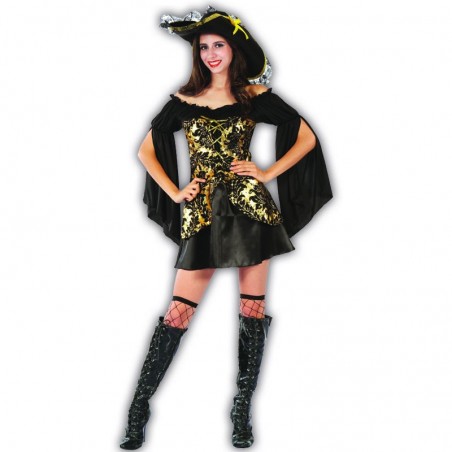 esférico Pavimentación simbólico Mujer pirata disfraz adulto
