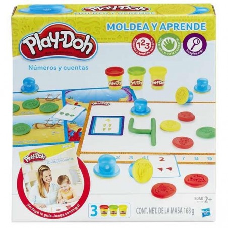 Aprendo Números y Cuentas Play-Doh