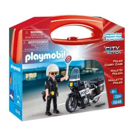 Playmobil City Action Maletin Policia