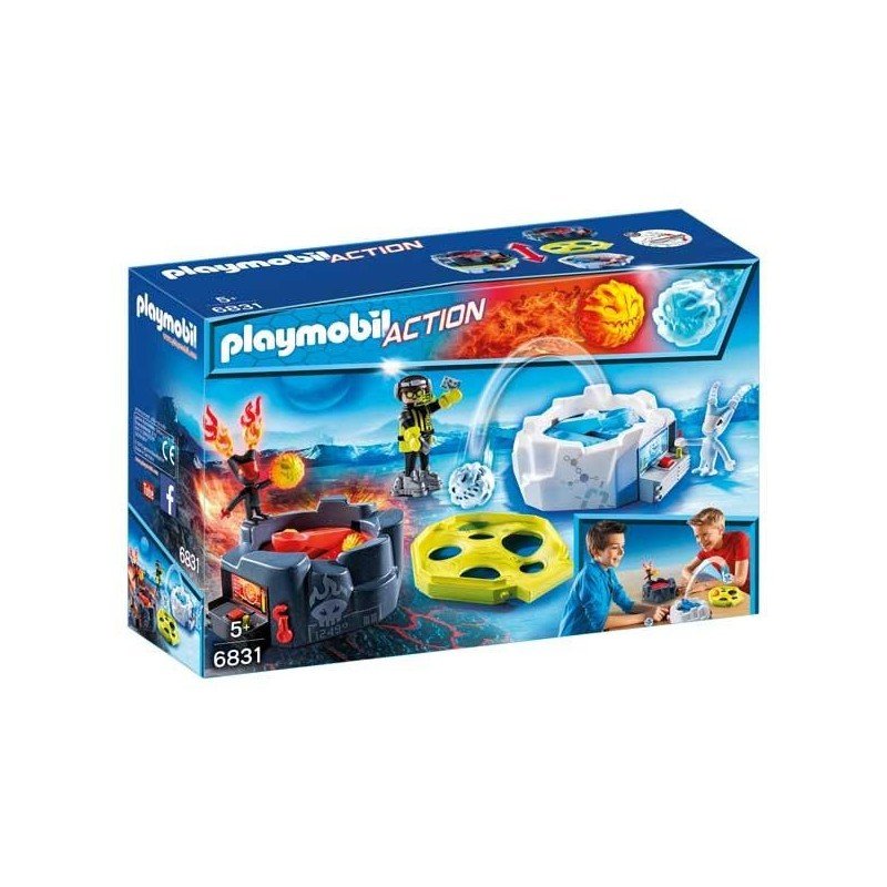 Zona de Combate con Robots Playmobil