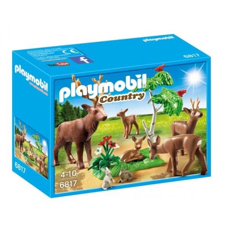 Familia de Ciervos Playmobil
