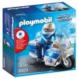 Moto Policía con LED Playmobil