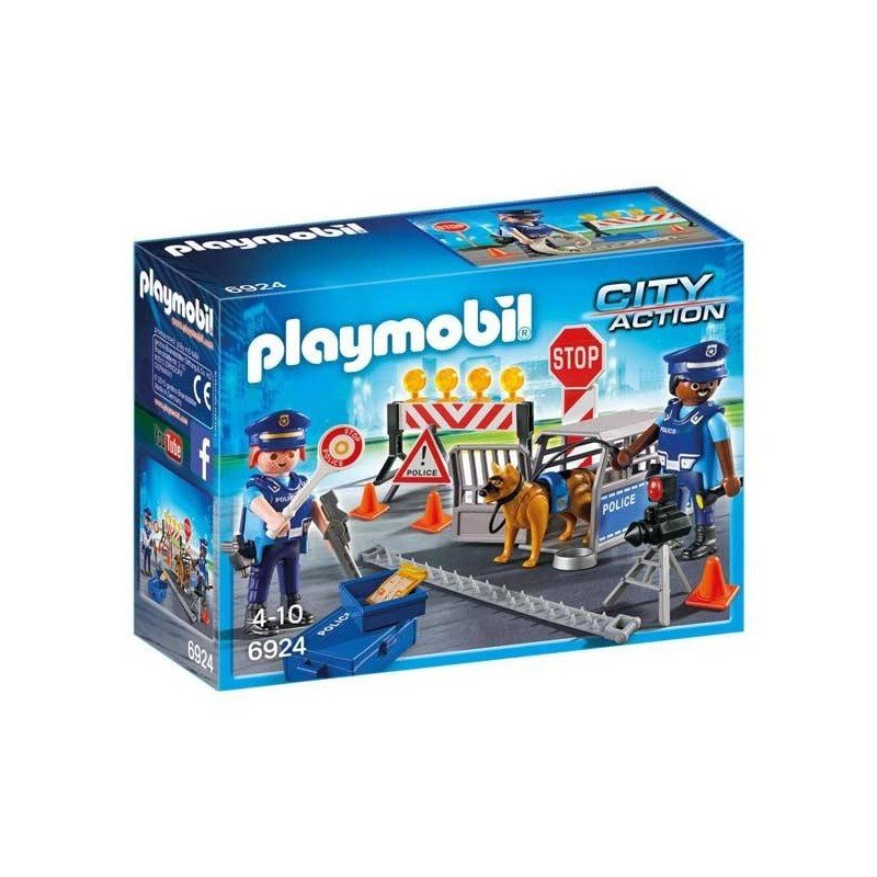Control de Policía Playmobil