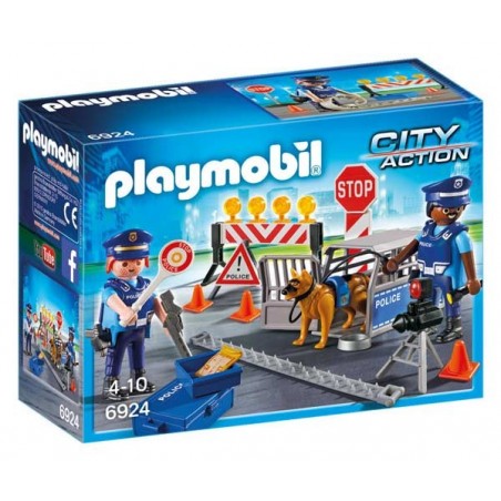 Control de Policía Playmobil