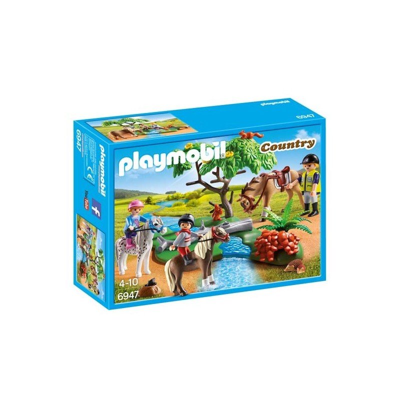 Paseo de Ponis en el Campo Playmobil