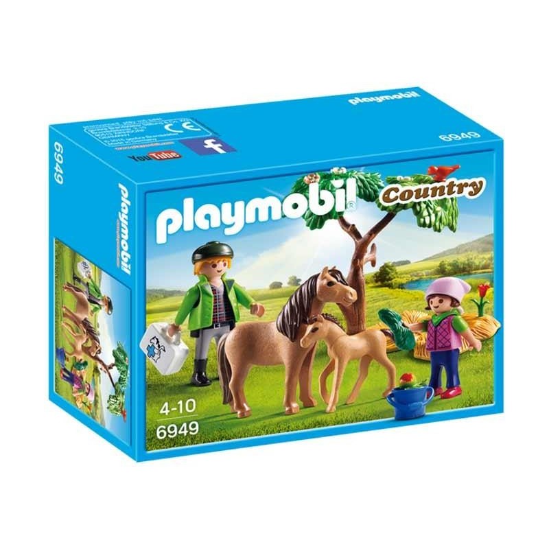 Playmobil Country Veterinario con Ponis