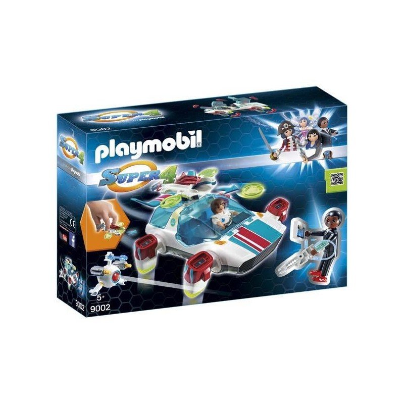 Fulgurix con Agente Gene Playmobil