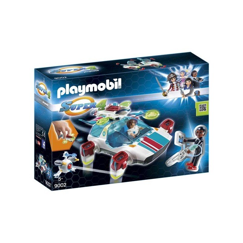 Fulgurix con Agente Gene Playmobil
