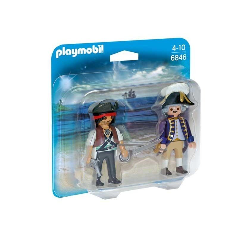 Playmobil Duo Pack Pirata y Soldado