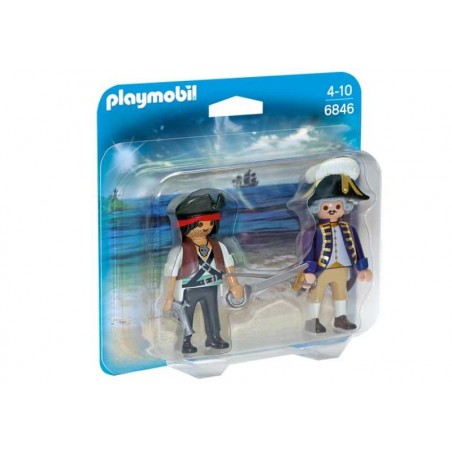 Playmobil Duo Pack Pirata y Soldado