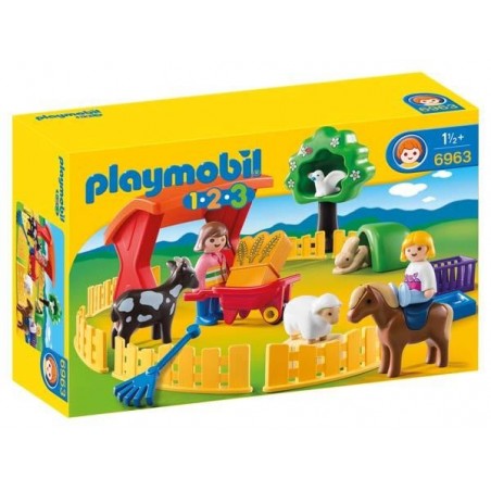 Recinto de Mascotas 1.2.3 Playmobil