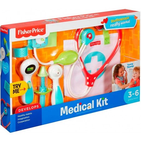 Maletin Doctor Juguete Kit Médico Fisher-price