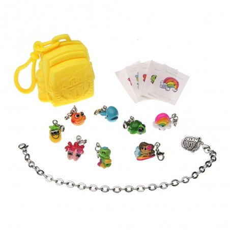 Charm U Pulsera y 8 Colgantes con Mochila