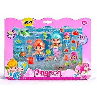 Pinypon Sirenas Pack 6