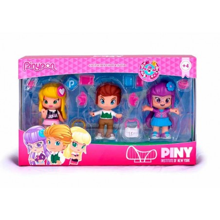 Pinypon Pack 3 figuras PINY