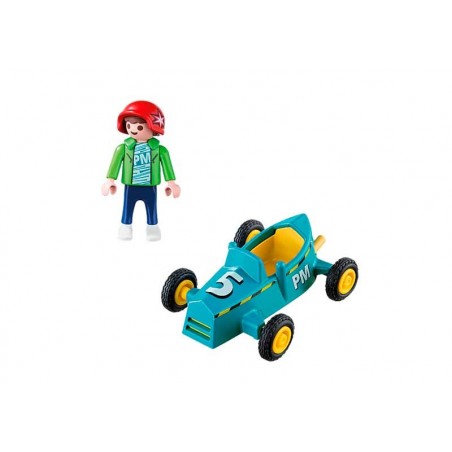 Playmobil Niño con Kart