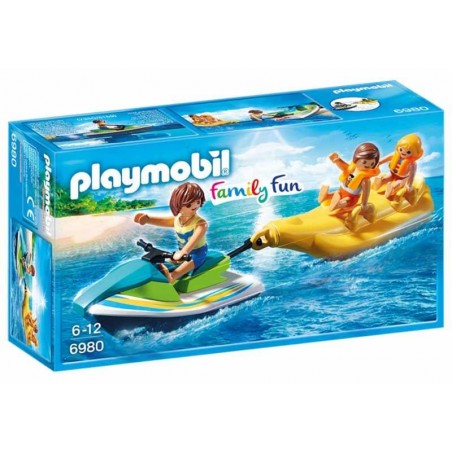 Playmobil Family Fun Moto de Agua con Banana