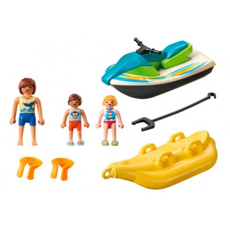 Playmobil Family Fun Moto de Agua con Banana