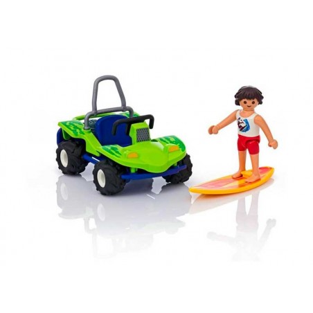 Playmobil Family Fun Surfista con Buggy