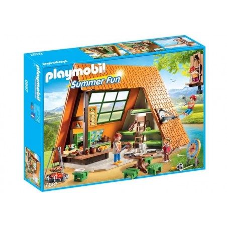 Playmobil Summer Fun Cabaña de Campamento