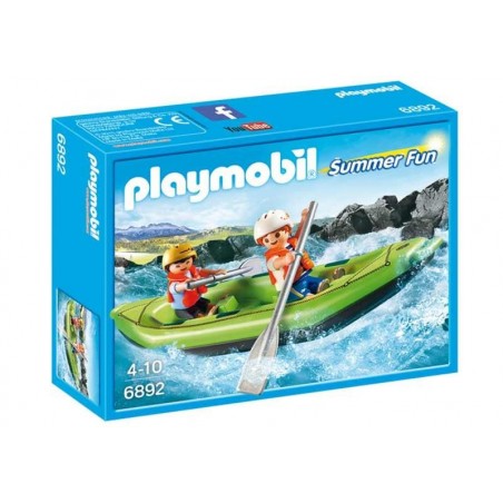 Playmobil Summer Fun Niños en Balsa Rafting