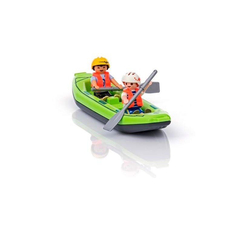 Playmobil Summer Fun Niños en Balsa Rafting