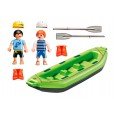 Playmobil Summer Fun Niños en Balsa Rafting
