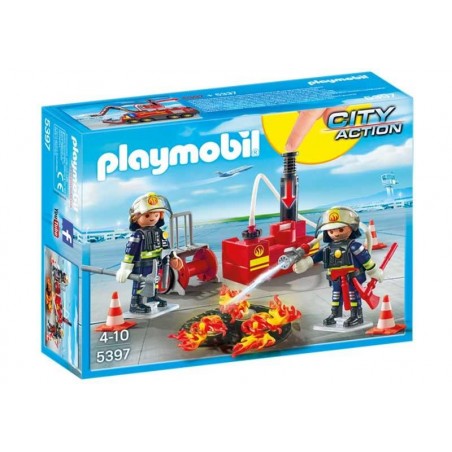 Playmobil City Action Equipo de Bomberos