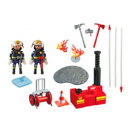 Playmobil City Action Equipo de Bomberos