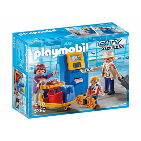 Playmobil City Action Familia Check-in