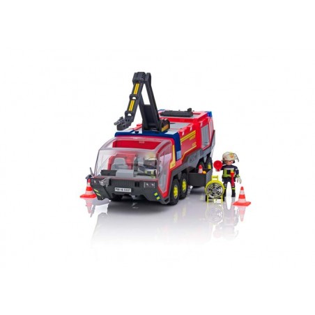 Playmobil City Action Camion Bomberos Aeropuerto